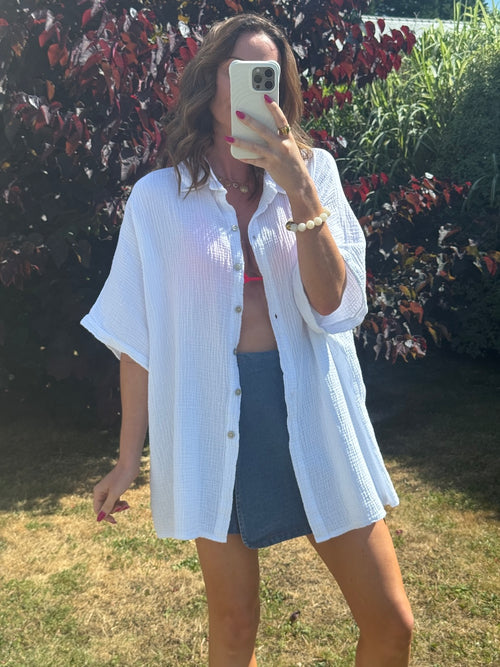 CHEMISE ALICIA BLANC