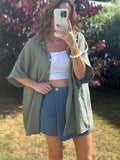 CHEMISE ALICIA KAKI