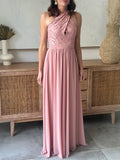 ROBE MILIE VIEUX ROSE