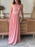 ROBE MILIE VIEUX ROSE