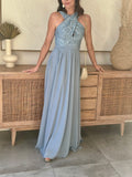 ROBE MILIE BLEU CIEL