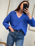 PULL SIMON BLEU