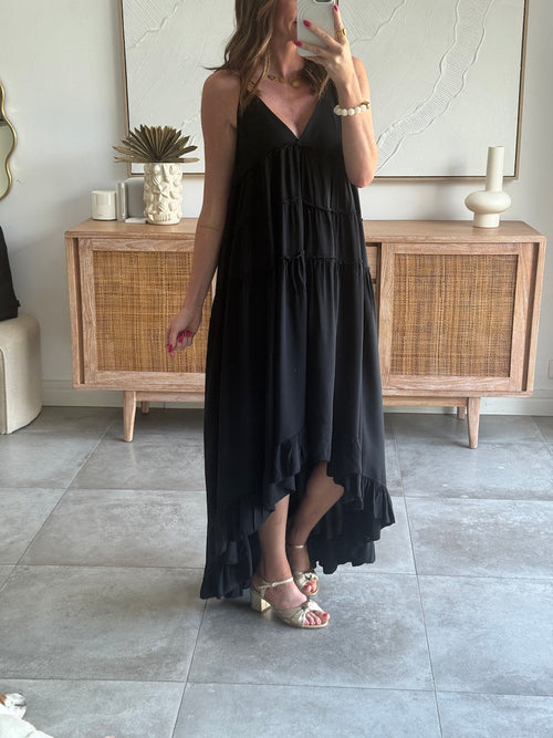ROBE DELPHINE NOIR