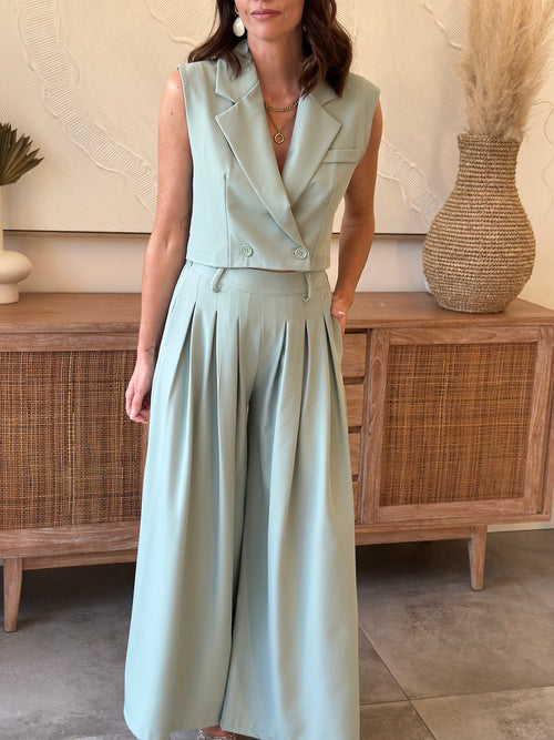 GILET WILO VERT D'EAU