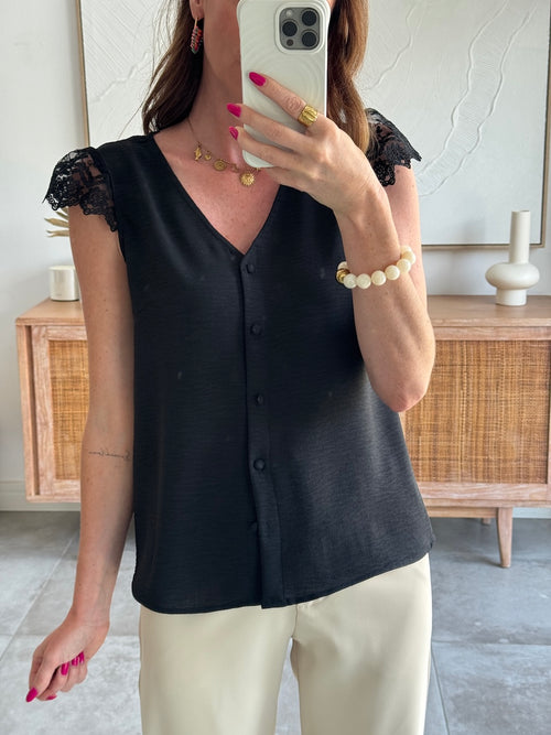 BLOUSE ALEXANDRA NOIR