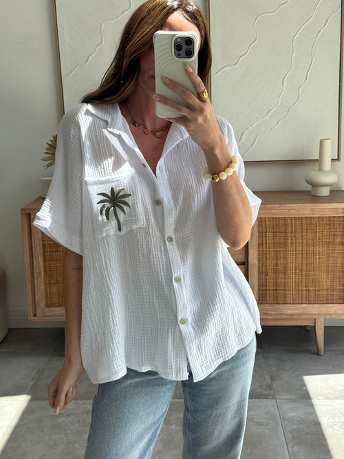CHEMISE CYNTHIA KAKI