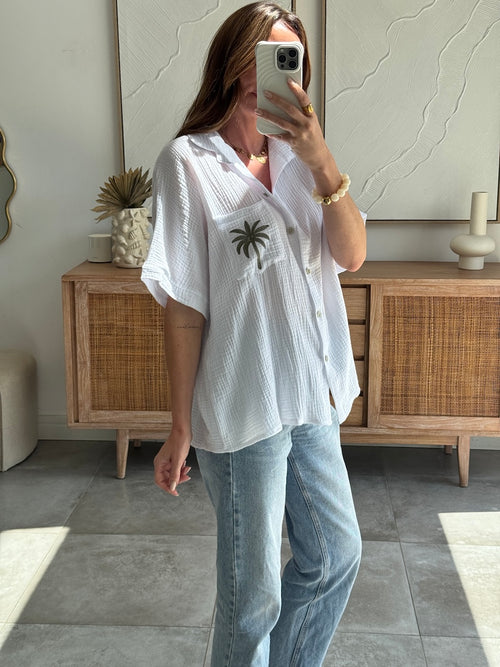 CHEMISE CYNTHIA KAKI