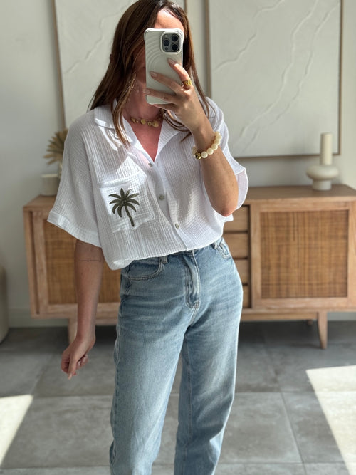 CHEMISE CYNTHIA KAKI