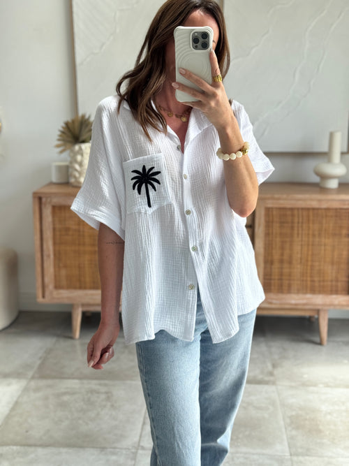 CHEMISE CYNTHIA BLEU MARINE