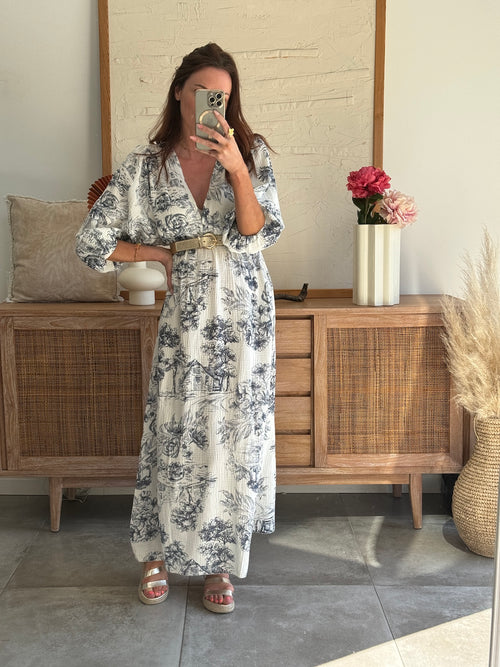 VESTIDO LAURINDA AZUL
