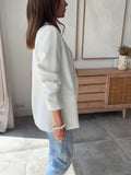 BLAZER LUDIVINE BLANC