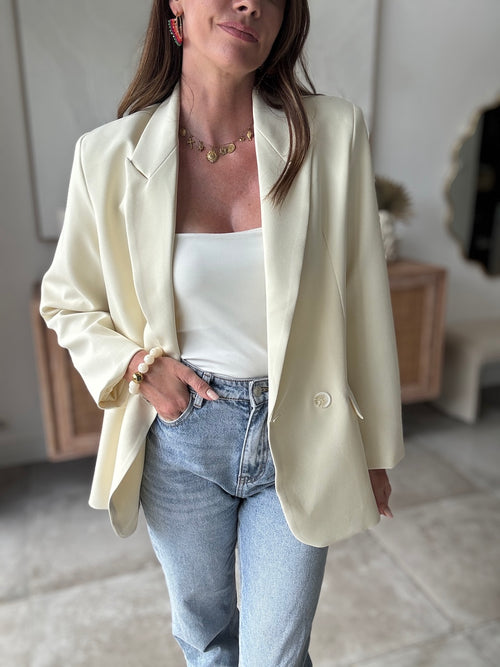 BLAZER LUDIVINE ECRU