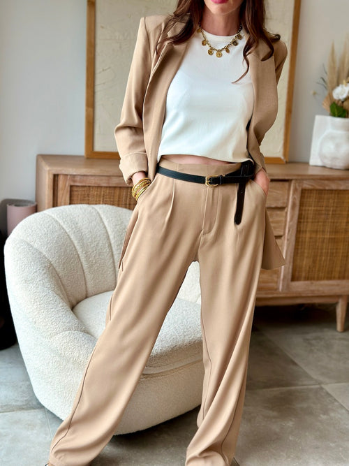 PANTALON KARIMA BEIGE