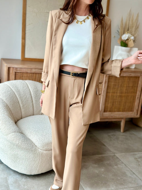 BLAZER KARIMA BEIGE