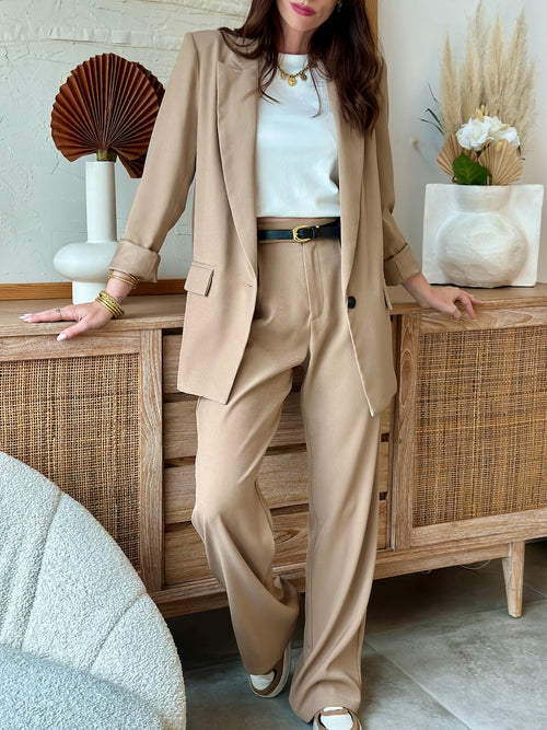 BLAZER KARIMA BEIGE
