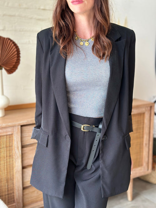 BLAZER KARIMA NOIR