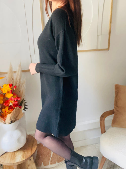 ROBE-PULL MAY NOIR