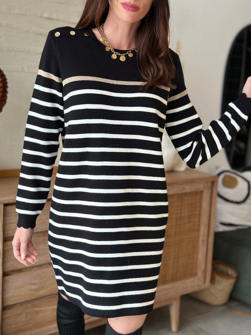 ROBE PULL GUILIA NOIRE
