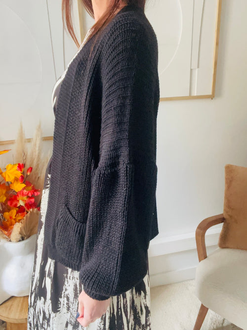 GILET JULES NOIR