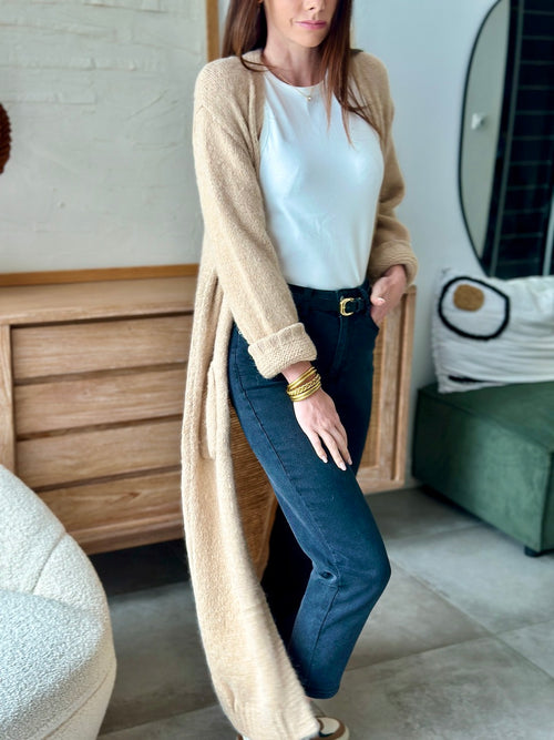 GILET DOUDI CAMEL