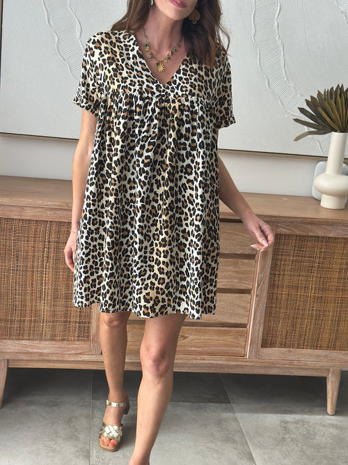 COMBISHORT CLEMENTINE LEOPARD
