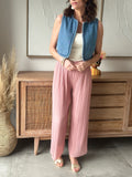 PANTALON LEYA ROSE PALE