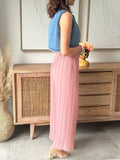 PANTALON LEYA ROSE PALE