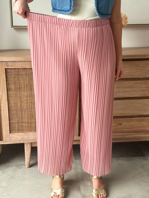 PANTALON LEYA ROSE PALE