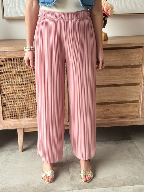 PANTALON LEYA ROSE PALE