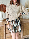 PULL INA BEIGE