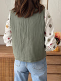 GILET TATIANA KAKI