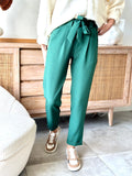 PANTALON LEANA VERT