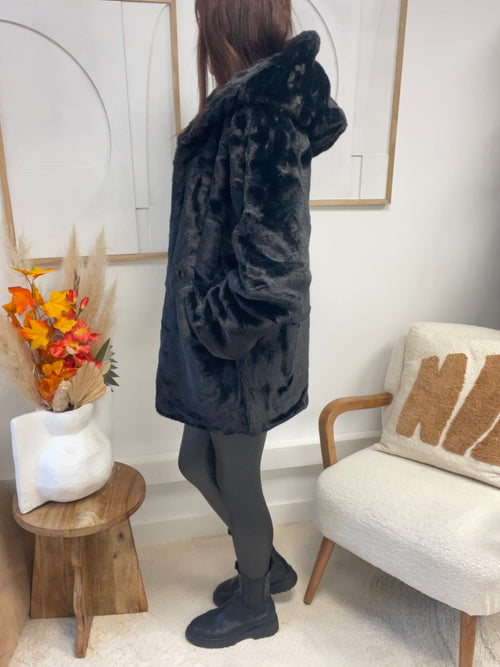 MANTEAU ANGELIQUE NOIR