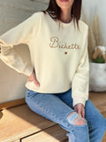 SWEAT PELLEGRINI VANILLE
