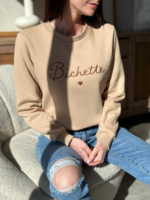 SWEAT PELLEGRINI CAMEL