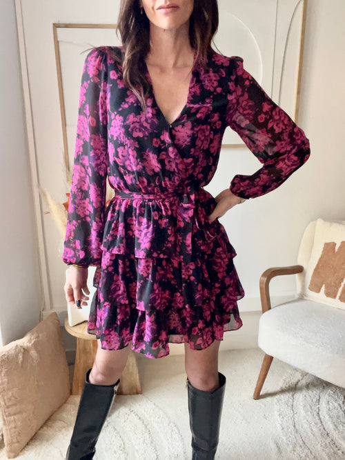 ROBE AYDA FUSHIA