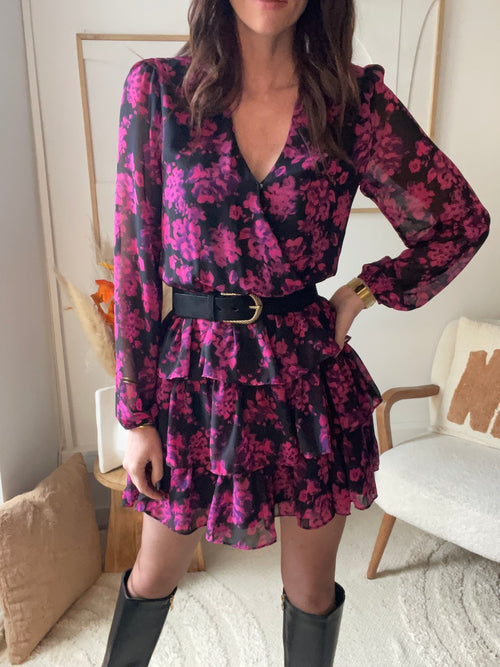 ROBE AYDA FUSHIA