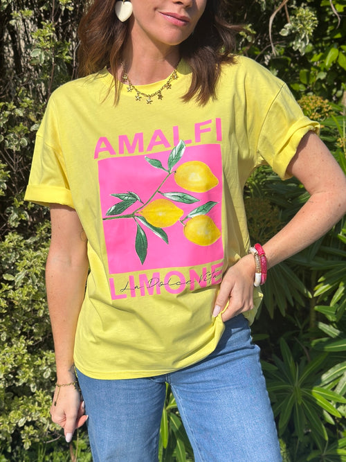TEE SHIRT CAPRI JAUNE