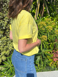 TEE SHIRT CAPRI JAUNE