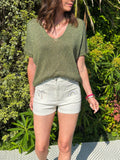 TEE-SHIRT CELINA KAKI