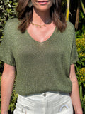 TEE-SHIRT CELINA KAKI
