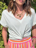 TEE SHIRT OPHELIE BLANC