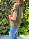 TEE SHIRT OPHELIE KAKI