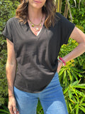 TEE SHIRT OPHELIE NOIR