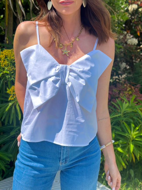 TOP FLORENCE BLANC