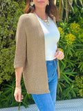 GILET CLAIRE OR