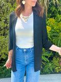 GILET CLAIRE NOIR