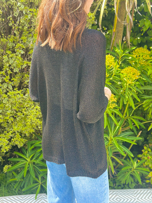 GILET CLAIRE NOIR