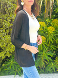 GILET CLAIRE NOIR