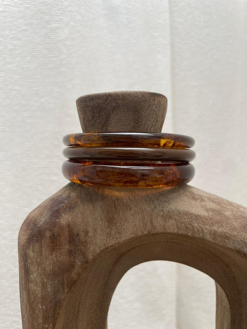BRACELETS JONC AMBRE